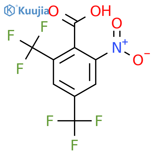 2,4-Bis(trifluoromethyl)-6-nitrobenzoic acid structure