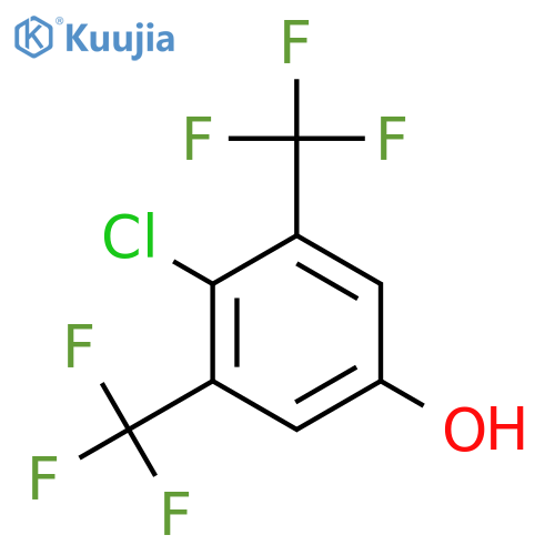 3,5-Bis(trifluoromethyl)-4-chlorophenol structure