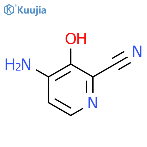 4-Amino-3-hydroxypicolinonitrile structure