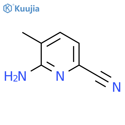 6-Amino-5-methylpicolinonitrile structure