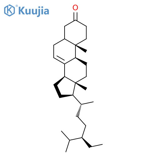 Stigmast-7-en-3-one(8CI,9CI) structure