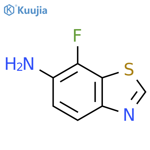 6-Amino-7-fluorobenzothiazole structure