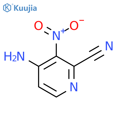4-Amino-3-nitropicolinonitrile structure