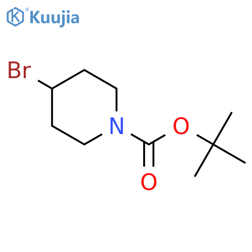 N-Boc-4-bromopiperidine structure