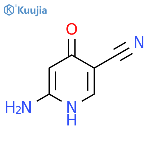 6-Amino-4-hydroxynicotinonitrile structure
