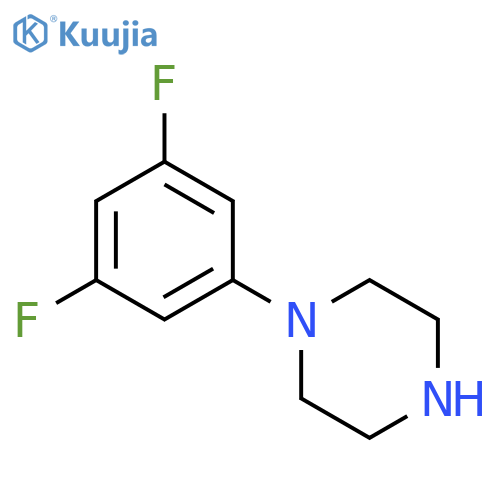1-(3,5-difluorophenyl)piperazine structure