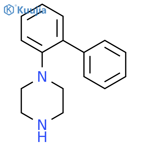 1-1,1'-Biphenyl-2-ylpiperazine structure