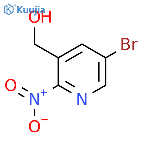 5-Bromo-2-nitropyridine-3-methanol structure