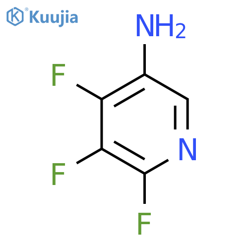 5-Amino-2,3,4-trifluoropyridine structure