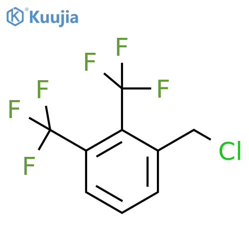 2,3-Bis(trifluoromethyl)benzyl chloride structure