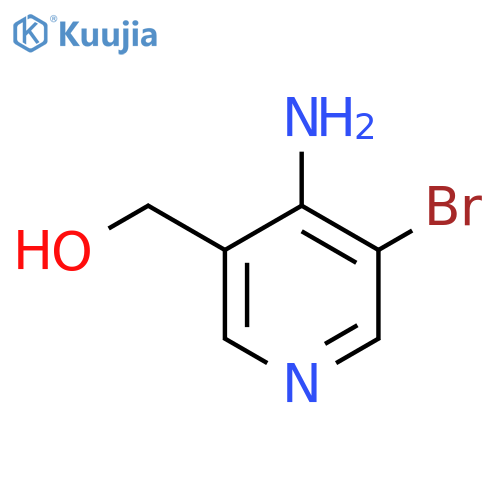 (4-Amino-5-bromopyridin-3-yl)methanol structure