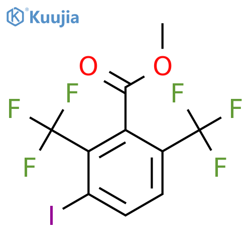 Methyl 2,6-bis(trifluoromethyl)-3-iodobenzoate structure