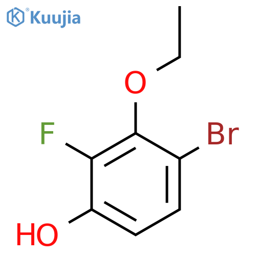 4-Bromo-3-ethoxy-2-fluorophenol structure