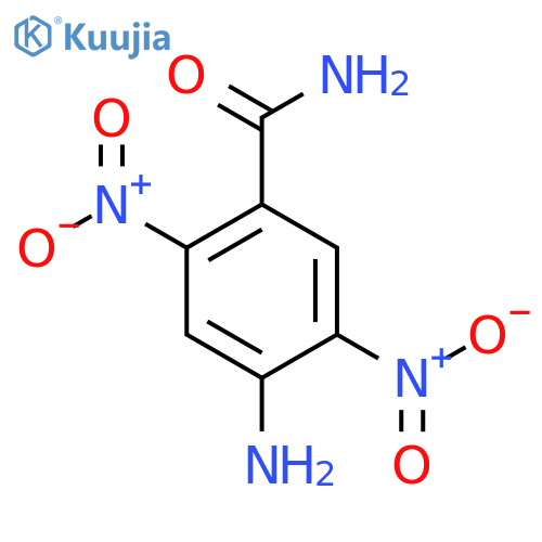 4-Amino-2,5-dinitrobenzamide structure