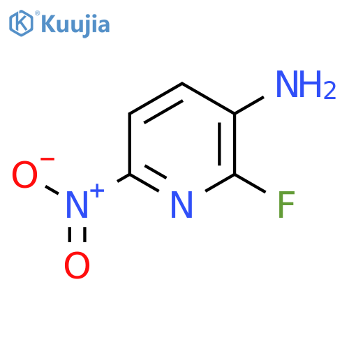 3-Amino-2-fluoro-6-nitropyridine structure