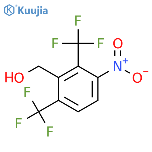 2,6-Bis(trifluoromethyl)-3-nitrobenzyl alcohol structure