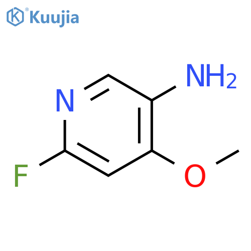 6-Fluoro-4-methoxypyridin-3-amine structure