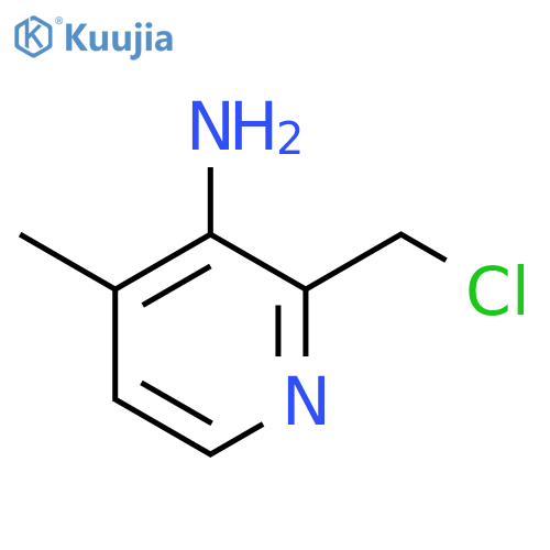 3-Amino-2-chloromethyl-4-methylpyridine structure