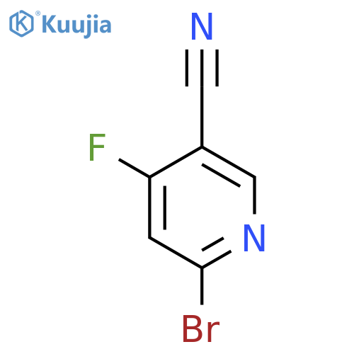 6-Bromo-4-fluoronicotinonitrile structure