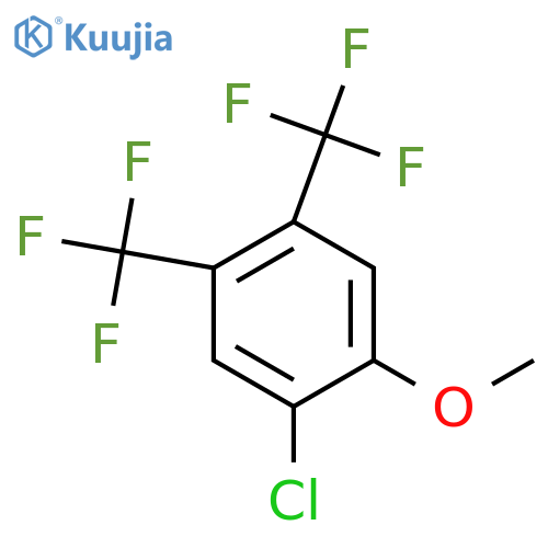 4,5-Bis(trifluoromethyl)-2-chloroanisole structure