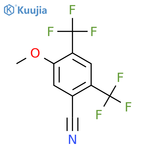 2,4-Bis(trifluoromethyl)-5-cyanoanisole structure