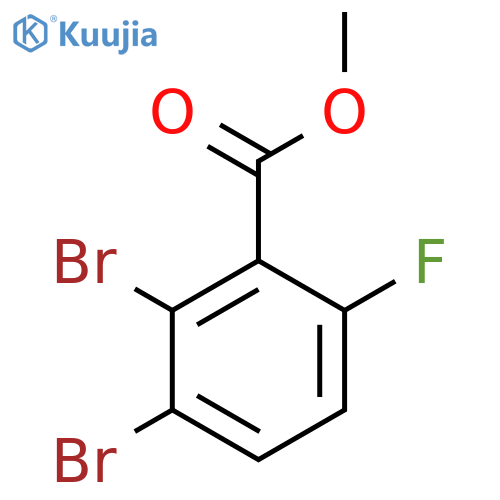 Methyl 2,3-dibromo-6-fluorobenzoate structure