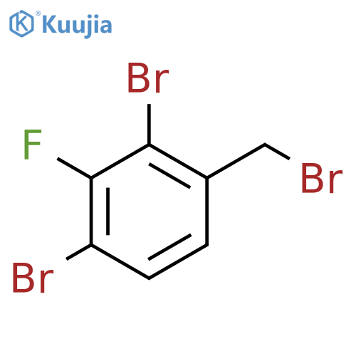 2,4-Dibromo-3-fluorobenzyl bromide structure