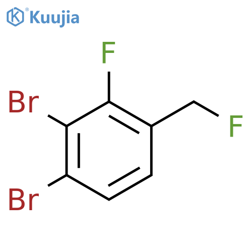 1,2-Dibromo-3-fluoro-4-(fluoromethyl)benzene structure