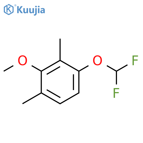3-Difluoromethoxy-2,6-dimethylanisole structure