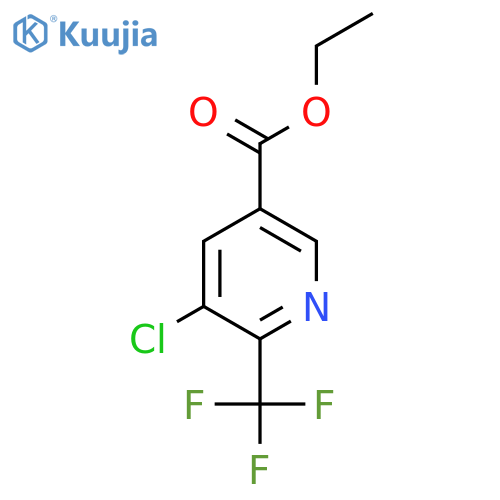 Ethyl 5-chloro-6-(trifluoromethyl)nicotinate structure