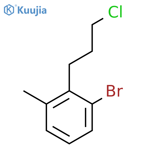 3-Bromo-2-(3-chloropropyl)toluene structure