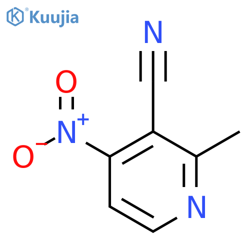 2-Methyl-4-nitronicotinonitrile structure