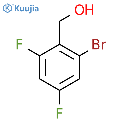 2-Bromo-4,6-difluorobenzyl Alcohol structure