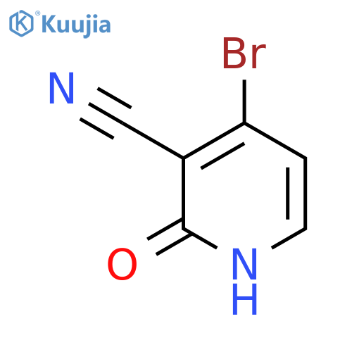 4-Bromo-2-hydroxynicotinonitrile structure