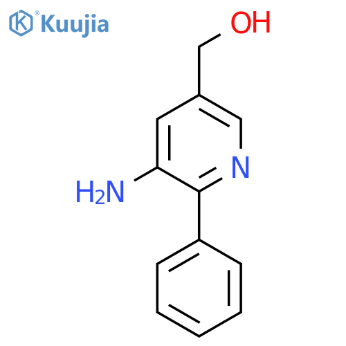 3-Amino-2-phenylpyridine-5-methanol structure