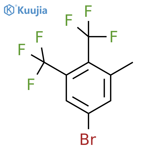 2,3-Bis(trifluoromethyl)-5-bromotoluene structure