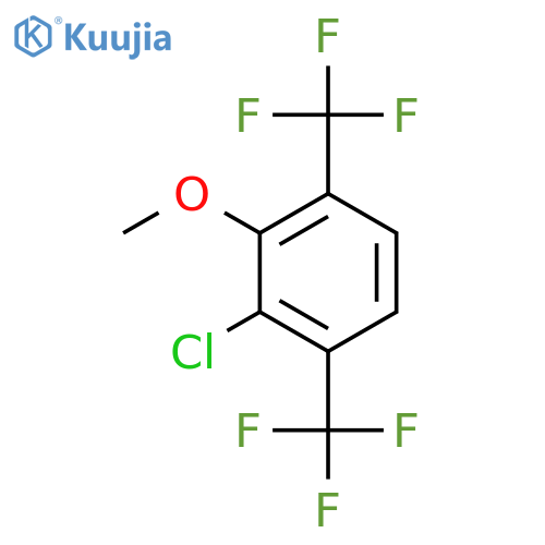 3,6-Bis(trifluoromethyl)-2-chloroanisole structure