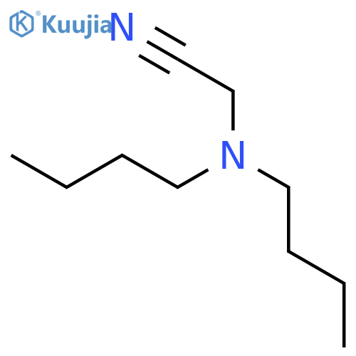 (Di-N-Butylamino)acetonitrile structure