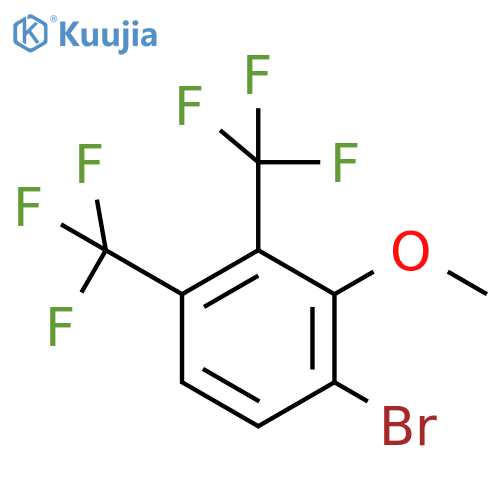 2,3-Bis(trifluoromethyl)-6-bromoanisole structure