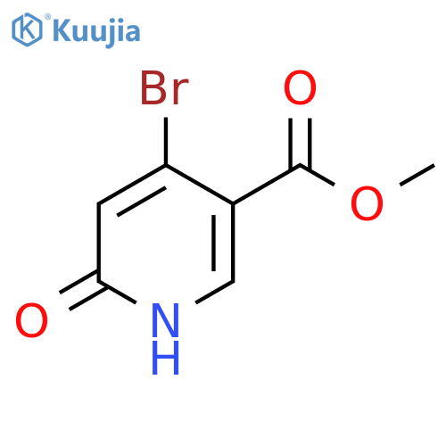 Methyl 4-bromo-6-hydroxynicotinate structure