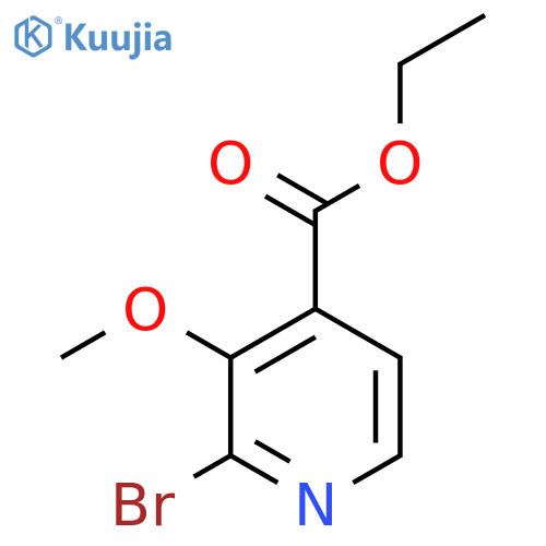Ethyl 2-bromo-3-methoxyisonicotinate structure
