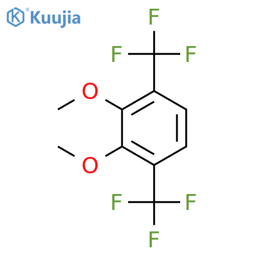 1,4-Bis(trifluoromethyl)-2,3-dimethoxybenzene structure