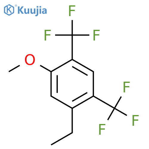 2,4-Bis(trifluoromethyl)-5-ethylanisole structure