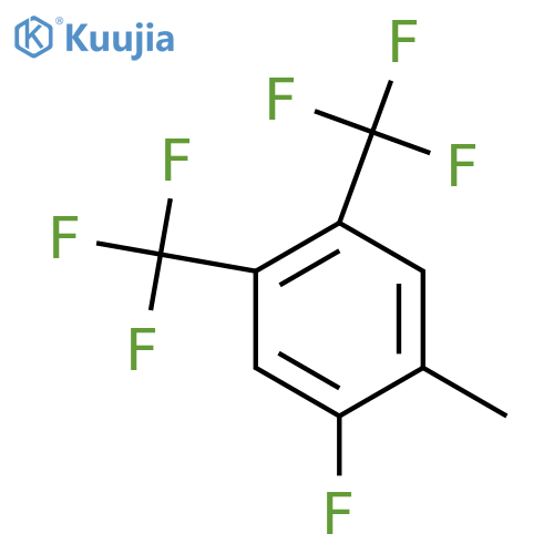 4,5-Bis(trifluoromethyl)-2-fluorotoluene structure