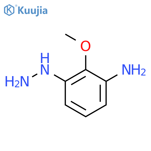 3-Amino-2-methoxyphenylhydrazine structure