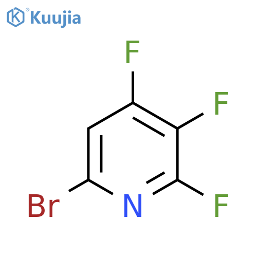 6-Bromo-2,3,4-trifluoropyridine structure