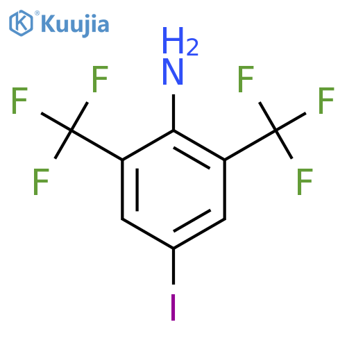 2,6-Bis(trifluoromethyl)-4-iodoaniline structure