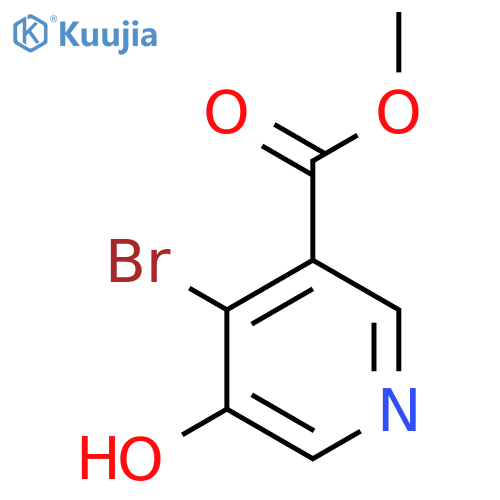Methyl 4-bromo-5-hydroxynicotinate structure