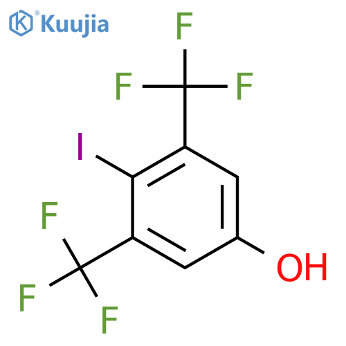 3,5-Bis(trifluoromethyl)-4-iodophenol structure