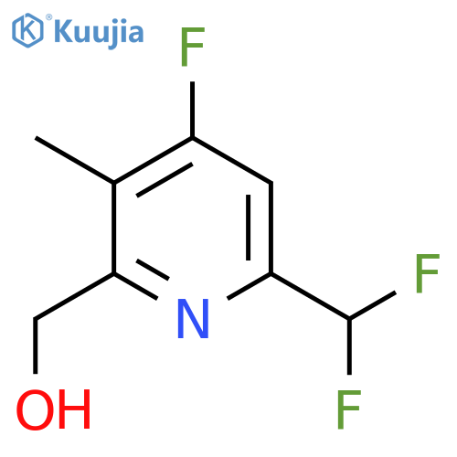 6-(Difluoromethyl)-4-fluoro-3-methylpyridine-2-methanol structure